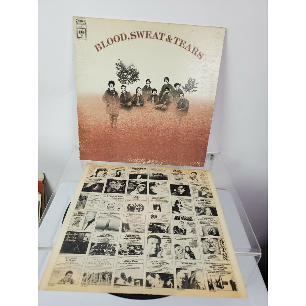 Blood, Sweat & Tears 1968 Columbia CS 9720 LP Jazz Rock Vinyl Album